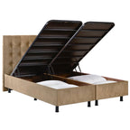 Κρεβάτι με Αποθηκευτικό Χώρο Hauz Nina 200X200 Cream 14